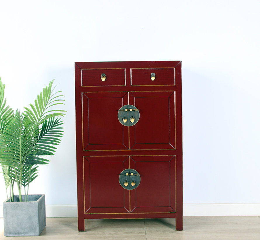 Chinese dresser shoe cabinet closet  purple RAL3004