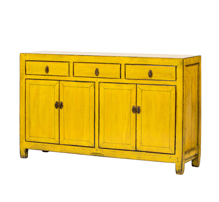 Antique sideboard lowboard chinese asia asian cabinet