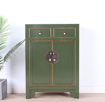 Yajutang Chinese cabinet Asian olive-green