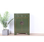 Chinese chest of drawers Oriental / Asian style  olive-green