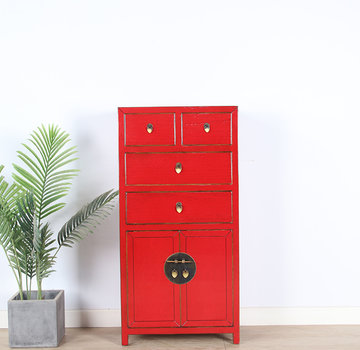 Yajutang chinesische Kommode  rot