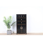 Chinese dresser sideboard 4 Schubladen 2 doors black