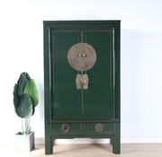 Yajutang Chinese wedding cabinet fir-green