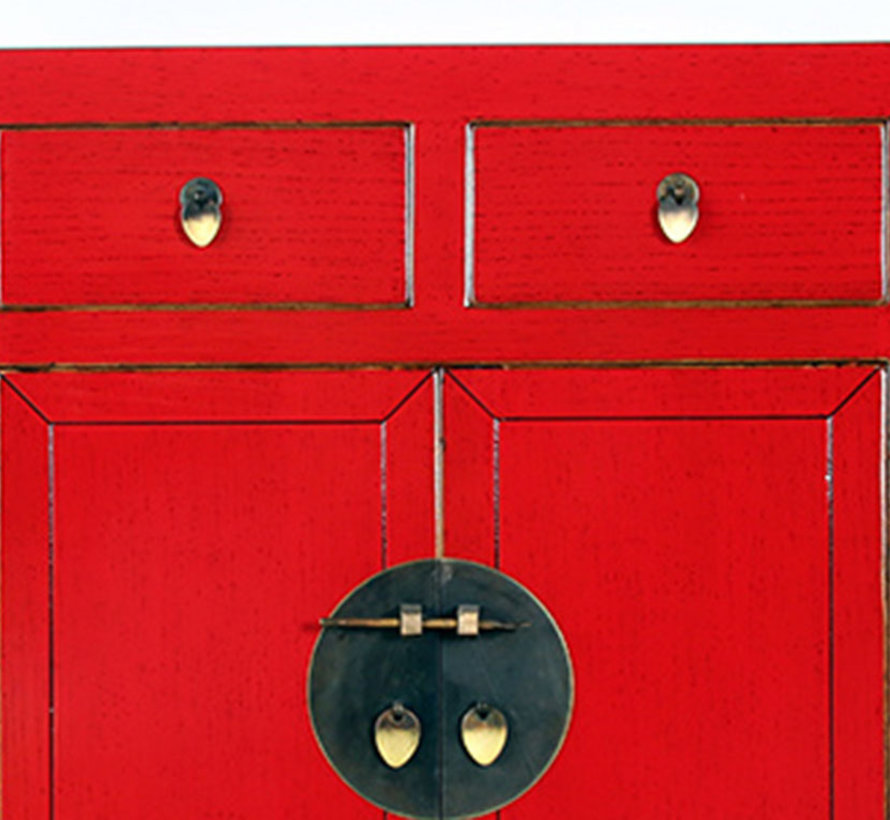 chinesische Kommode Orientalisch/Asiatisch Stil rot