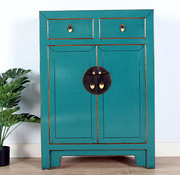 Yajutang Chinese cabinet Asian turquoise RAL5018