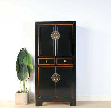 Yajutang Chinese dresser wedding cabinet black