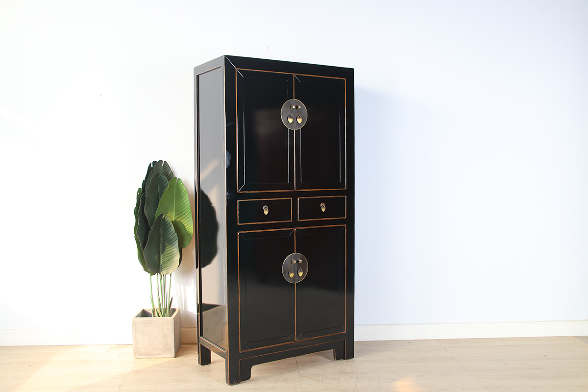 Chinese dresser wedding Yajutang cabinet black GmbH - Möbel