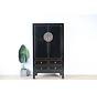 Chinese wedding cabinet 2 doors 4 drawers gray - Copyblack