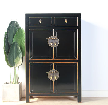 Yajutang china dresser shoe cabinet black