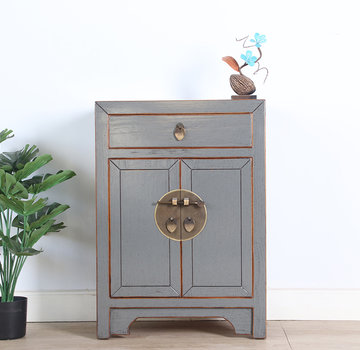 Yajutang Chinesische Kommode Asiatisch grau  RAL7005
