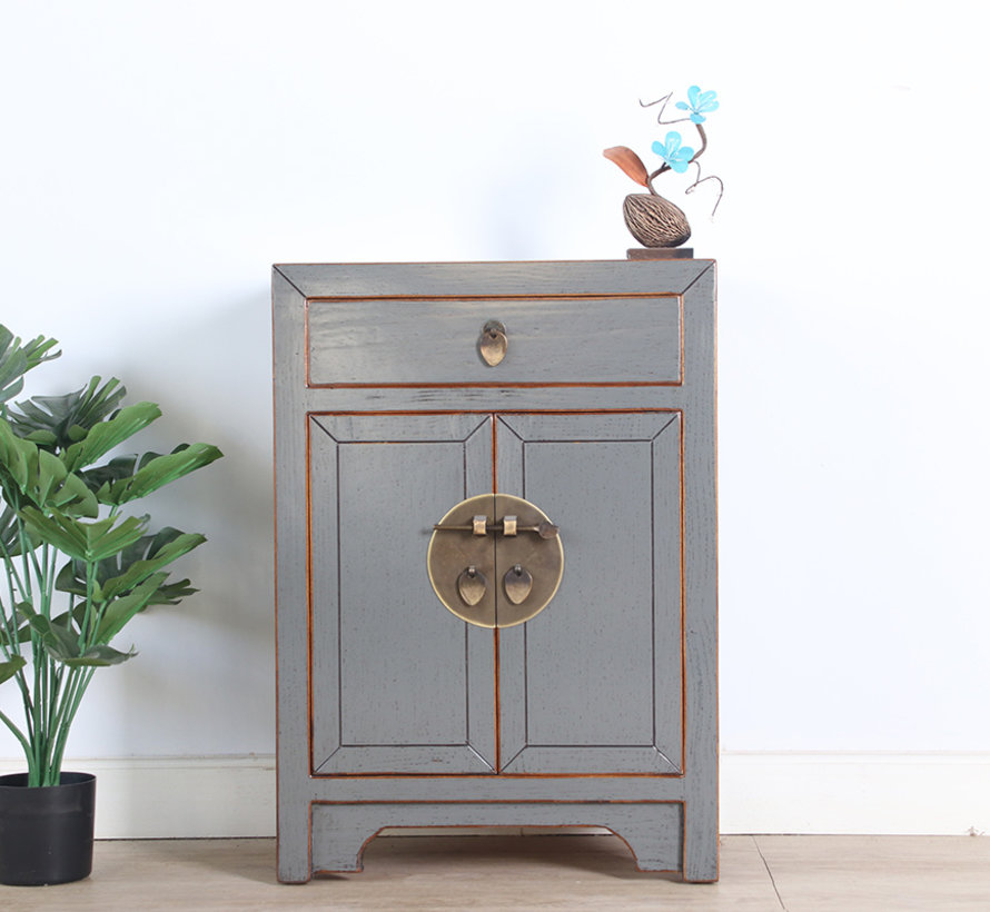 Chinese dresser Oriental Asian style gray Yajutang Mobel GmbH