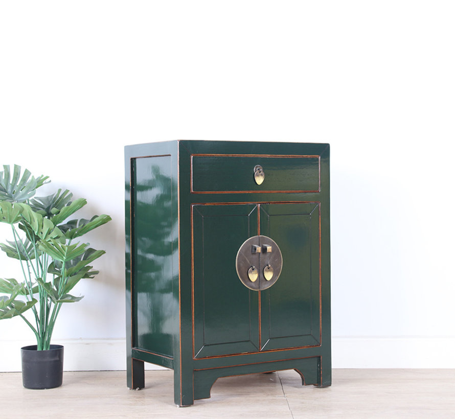 Chinese dresser  Oriental / Asian style fir green