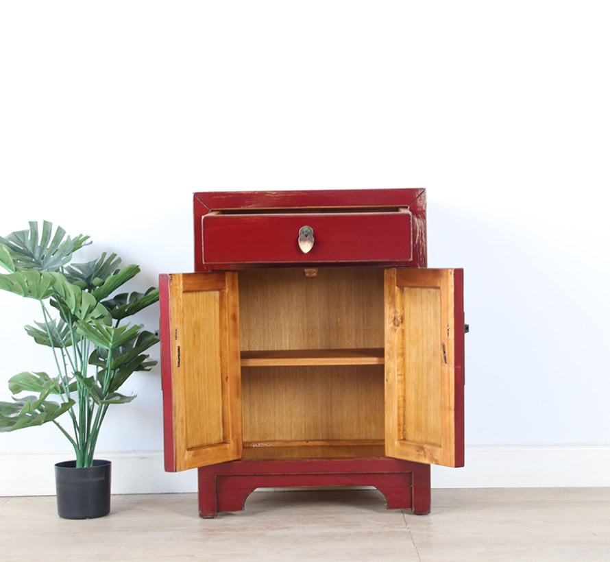 Chinese dresser  Oriental / Asian style purple red