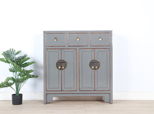 Yajutang Chinese cabinet Asian gray