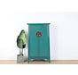 Chinese wedding cabinet 2 doors turquoise  RAL5018