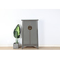 Chinese wedding cabinet 2 doors gray  RAL7005