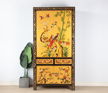 Yajutang Hochzeitsschrank Handbemalung Phönix