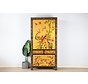 Wedding cabinet hand painted  Phönix luckyblack gold