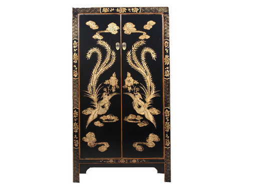 Yajutang Cabinet handpainted black