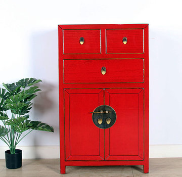 Yajutang chinesische Kommode  rot
