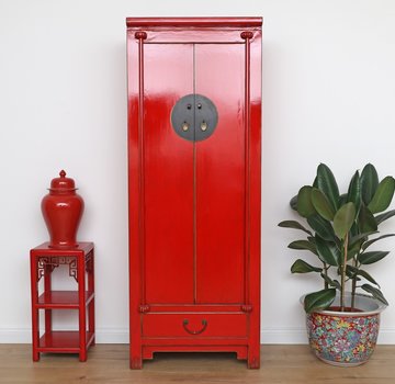 Yajutang Chinese wedding cabinet  red