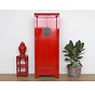 Chinesische Hochzeitschrank 2 Türen 1 Schubladen  Schrank rot