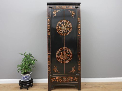 Yajutang Hochzeitsschrank 2 Türen bemalt