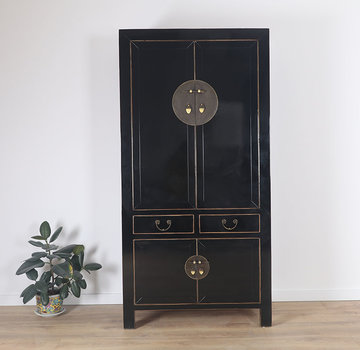 Yajutang Chinese wedding cabinet black