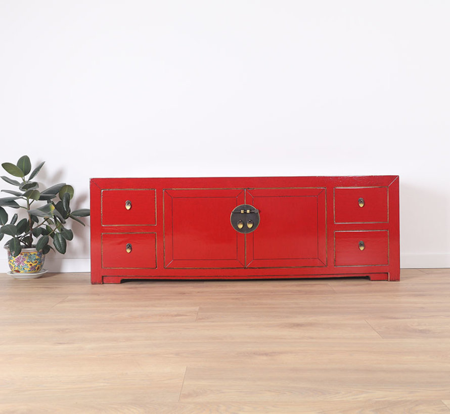 Chinese  sideboard TV Bord 2 doors 4 drawer