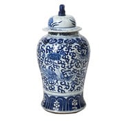 Yajutang Chinese Porcelain Lid Vase