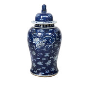 Yajutang Chinese Porcelain Lid Vase