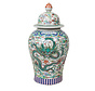 Chinese porcelain lidded vase68cm high Ø 34cm