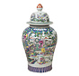 Chinesische Porzellan Deckelvase68cm hoch Ø 34cm