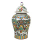 Chinese porcelain lidded vase68cm high Ø 34cm