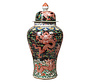 Chinese porcelain lidded vase116cm high Ø 50cm