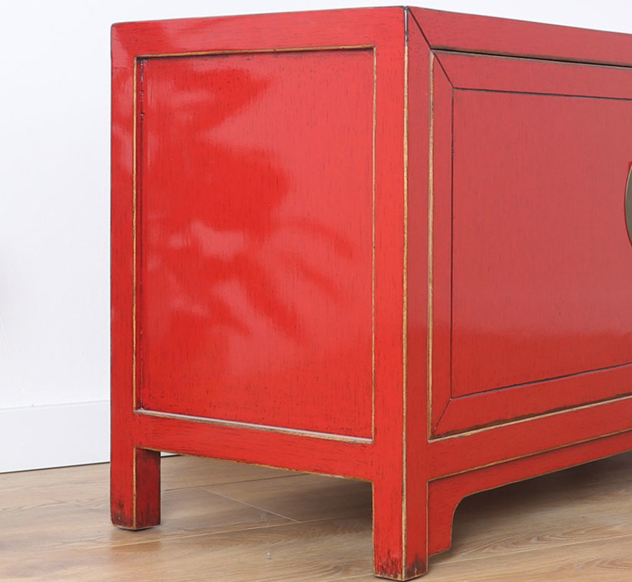 chinesische Kommode Sideboard Orientalisch/Asiatisch rot