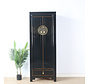 Chinesische Hochzeitschrank Massivholz  Schrank schwarz