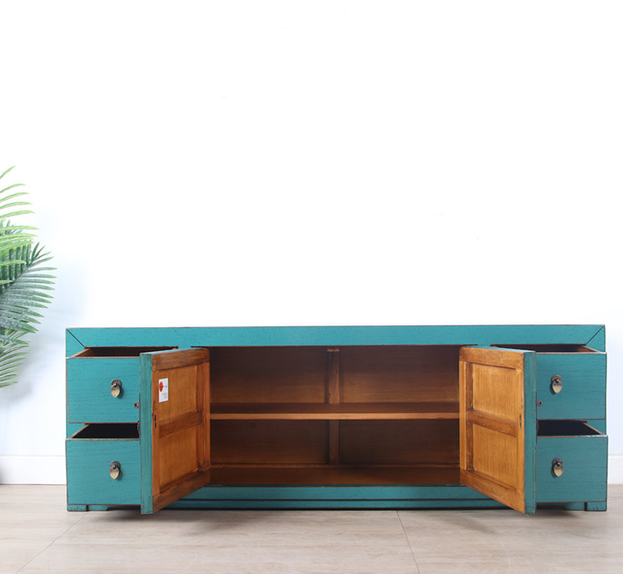 Chinese  sideboard TV Bord 2 doors 4 drawer