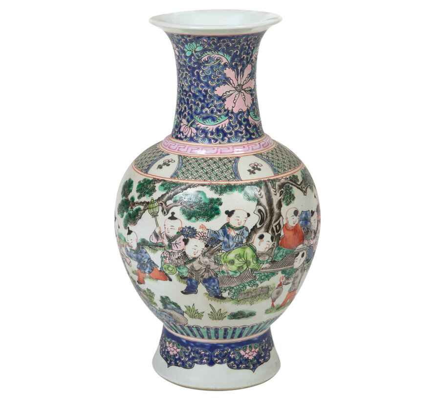 Chinesische Porzellan vase 23cm hoch Ø40cm