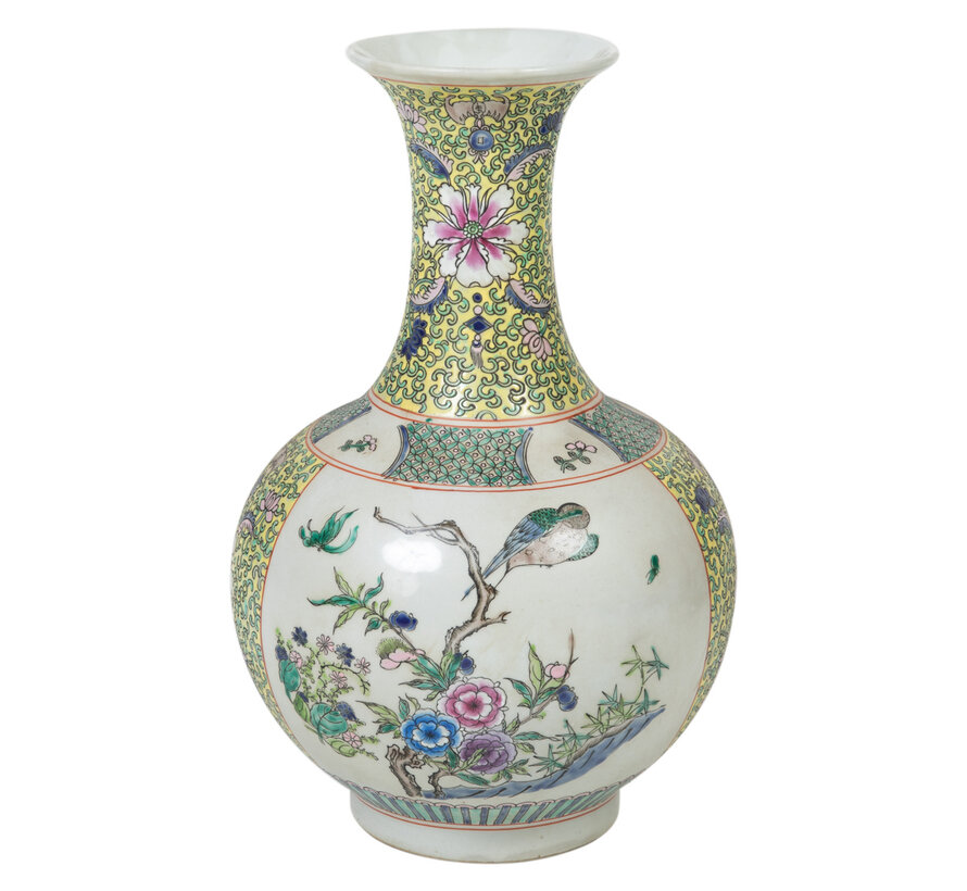 Chinesische Porzellan vase 25cm hoch Ø39cm