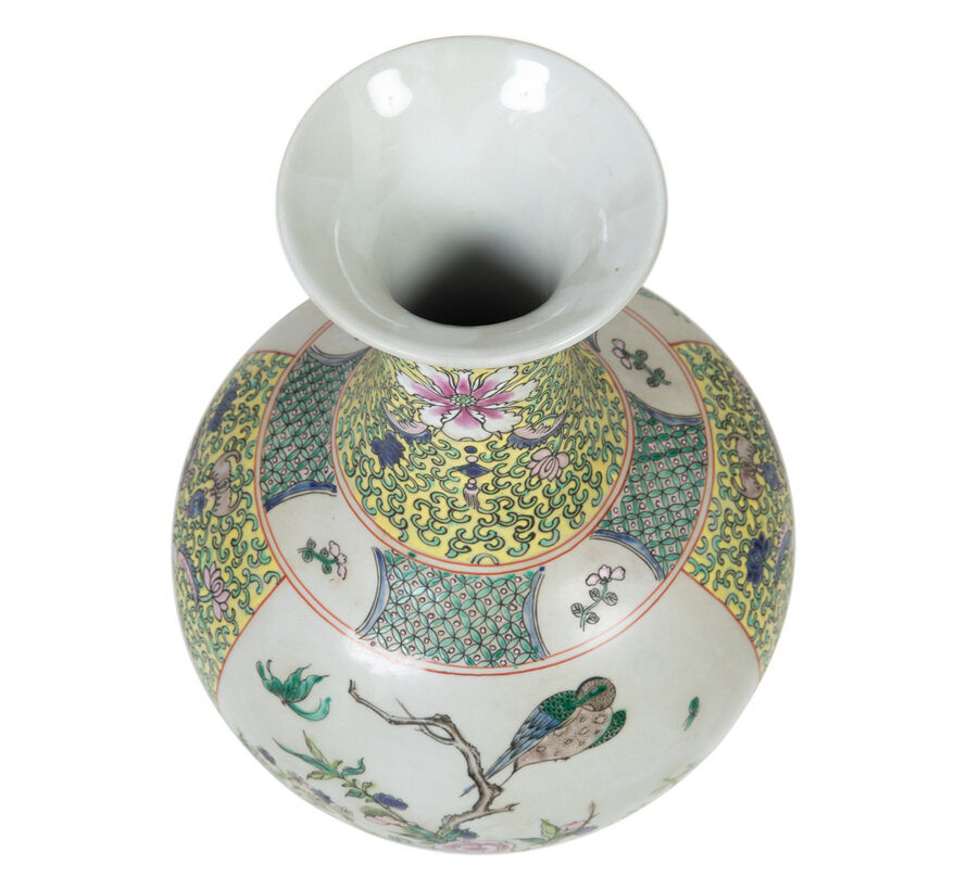 Chinese porcelain vase 25cm high Ø39cm