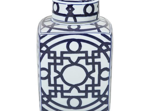 Yajutang Chinesische Porzellan Deckelvase