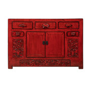 Yajutang antik chinese classical carved cabinet