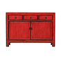 Antique China sideboard solid wood red