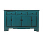 Antique sideboard TV table chest of drawers blue