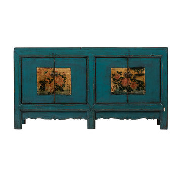 Yajutang Antikes Sideboard chinesische Kommode blau