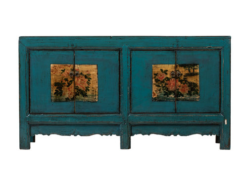 Yajutang Antikes Sideboard chinesische Kommode blau