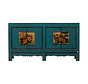 Antique Chinese  sideboard   blue