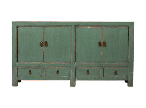 Yajutang Antikes Sideboard chinesische Kommode grün