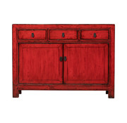 Yajutang Antique China sideboard solid wood red